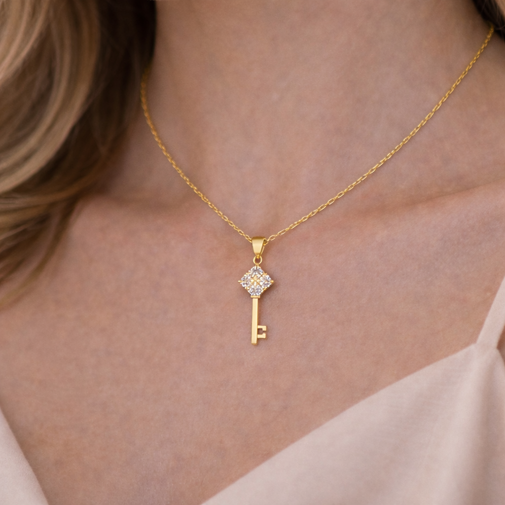 Celeste Key Necklace