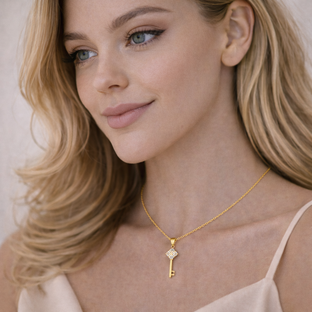Celeste Key Necklace