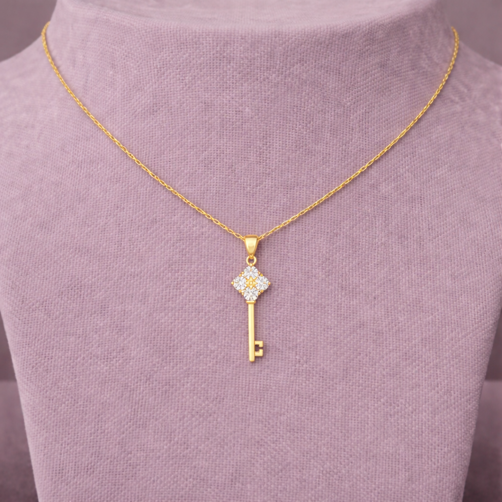 Celeste Key Necklace