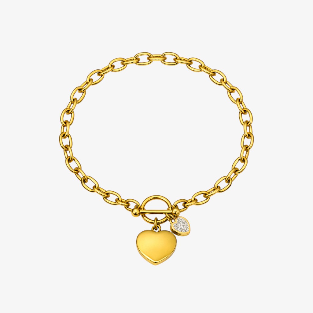 Aurora Heart Bracelet