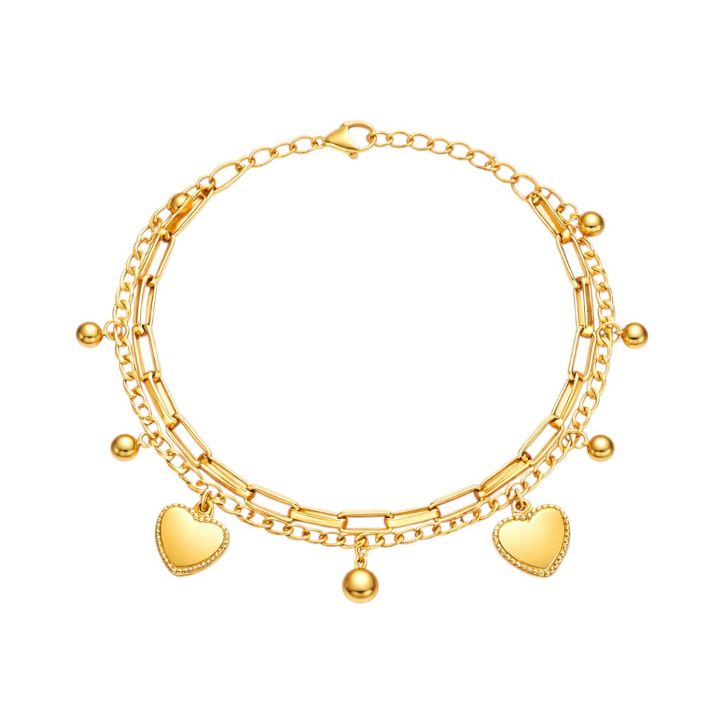 Liliane Heart Bracelet
