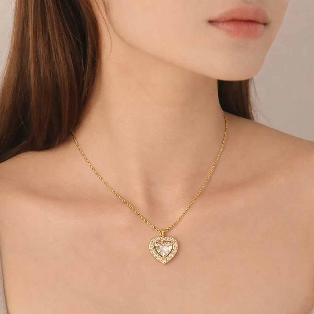 Tove Heart Necklace
