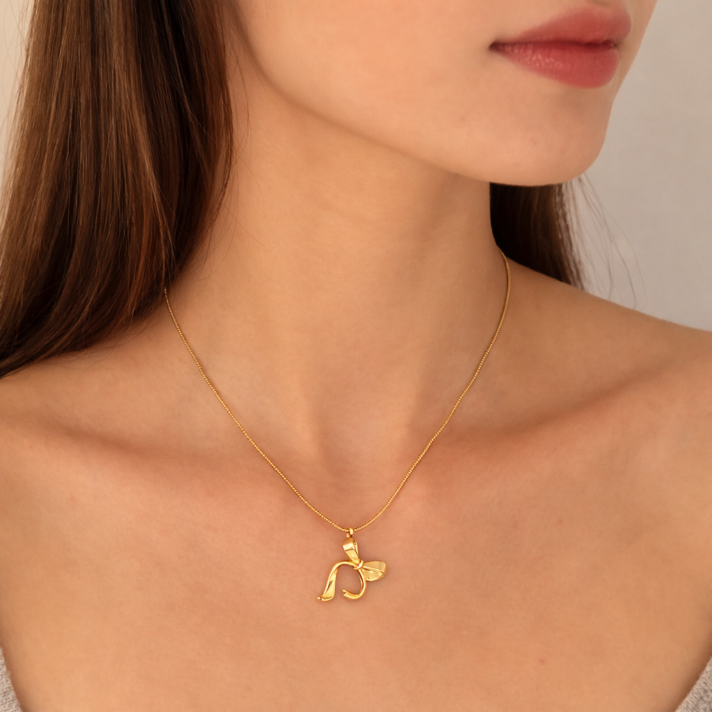 Zena Bow Necklace