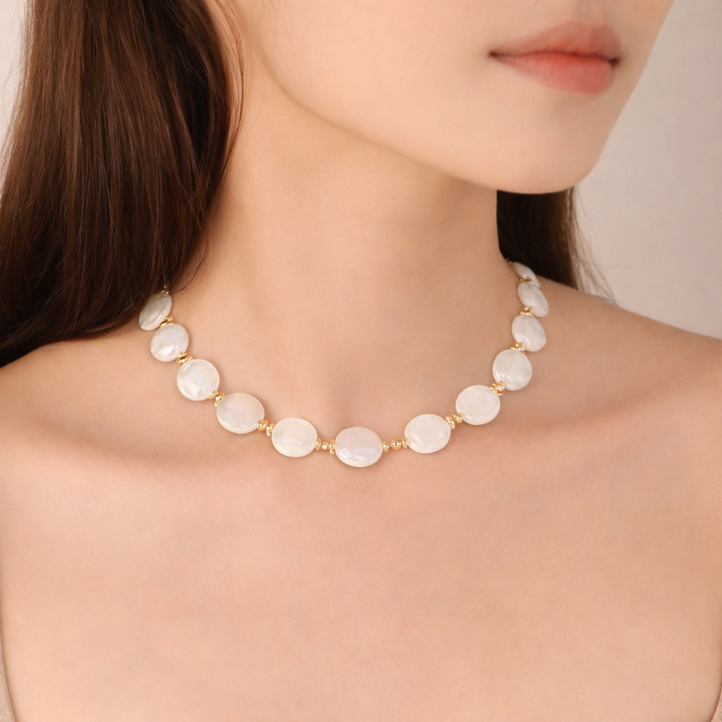 Elva Pearl Necklace