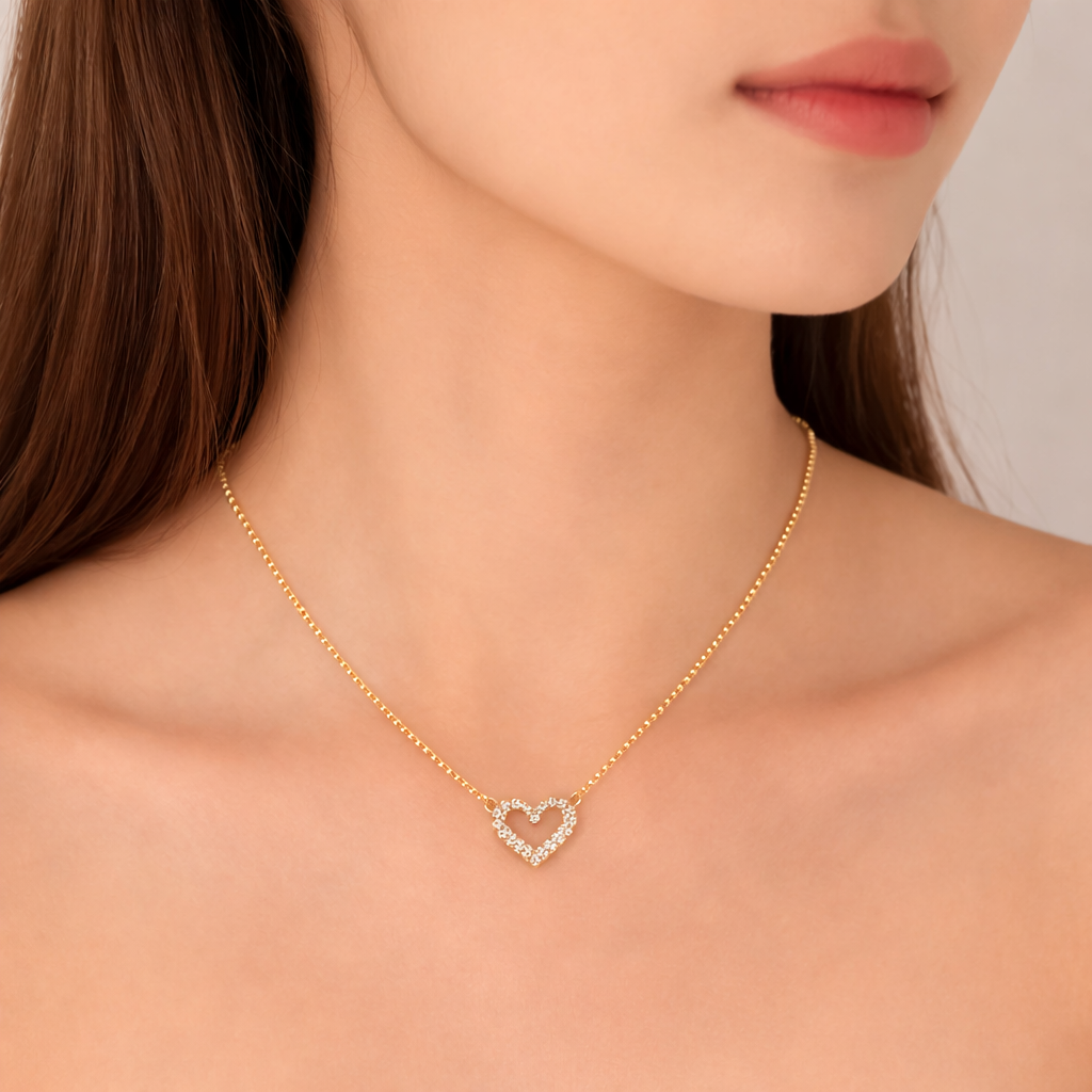 Charlotte Heart Necklace
