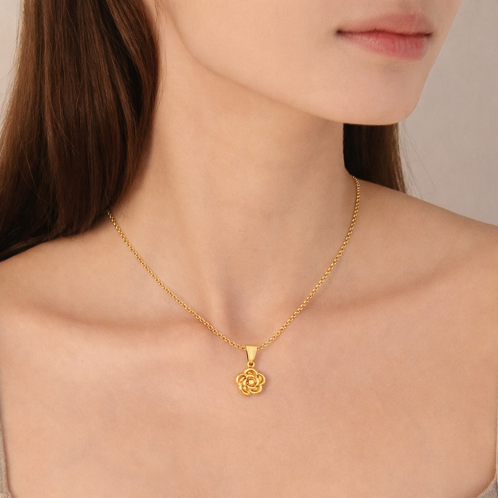 Ione Floral Necklace