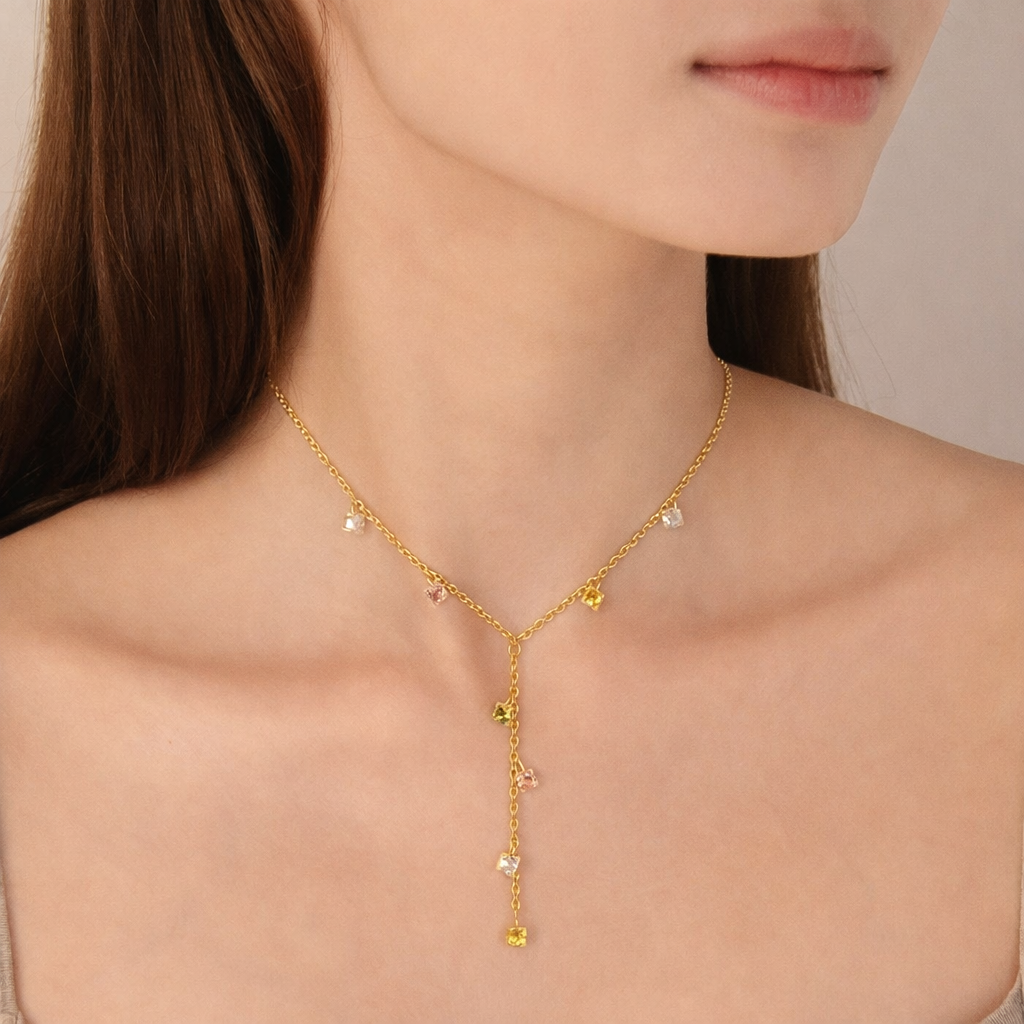 Lumi Lariat Necklace