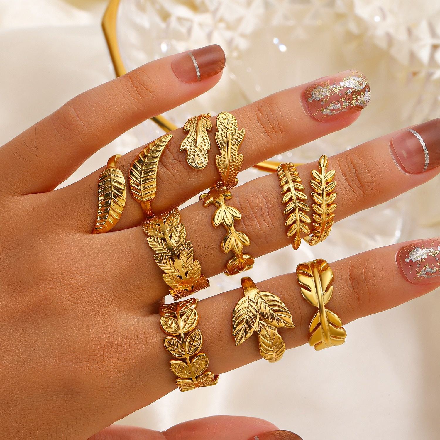 Yara Leaf Ring