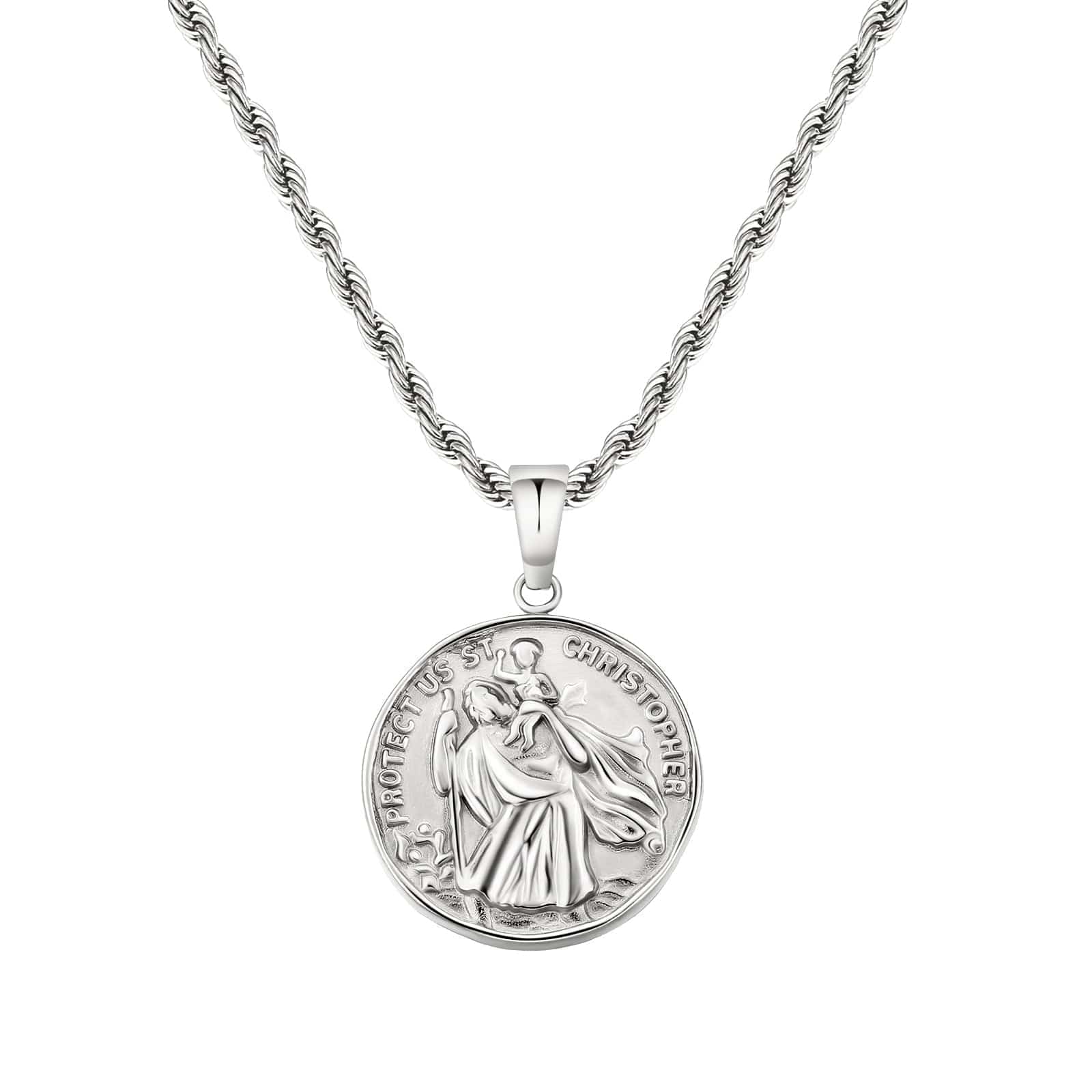 St. Christopher Pendant | Silver