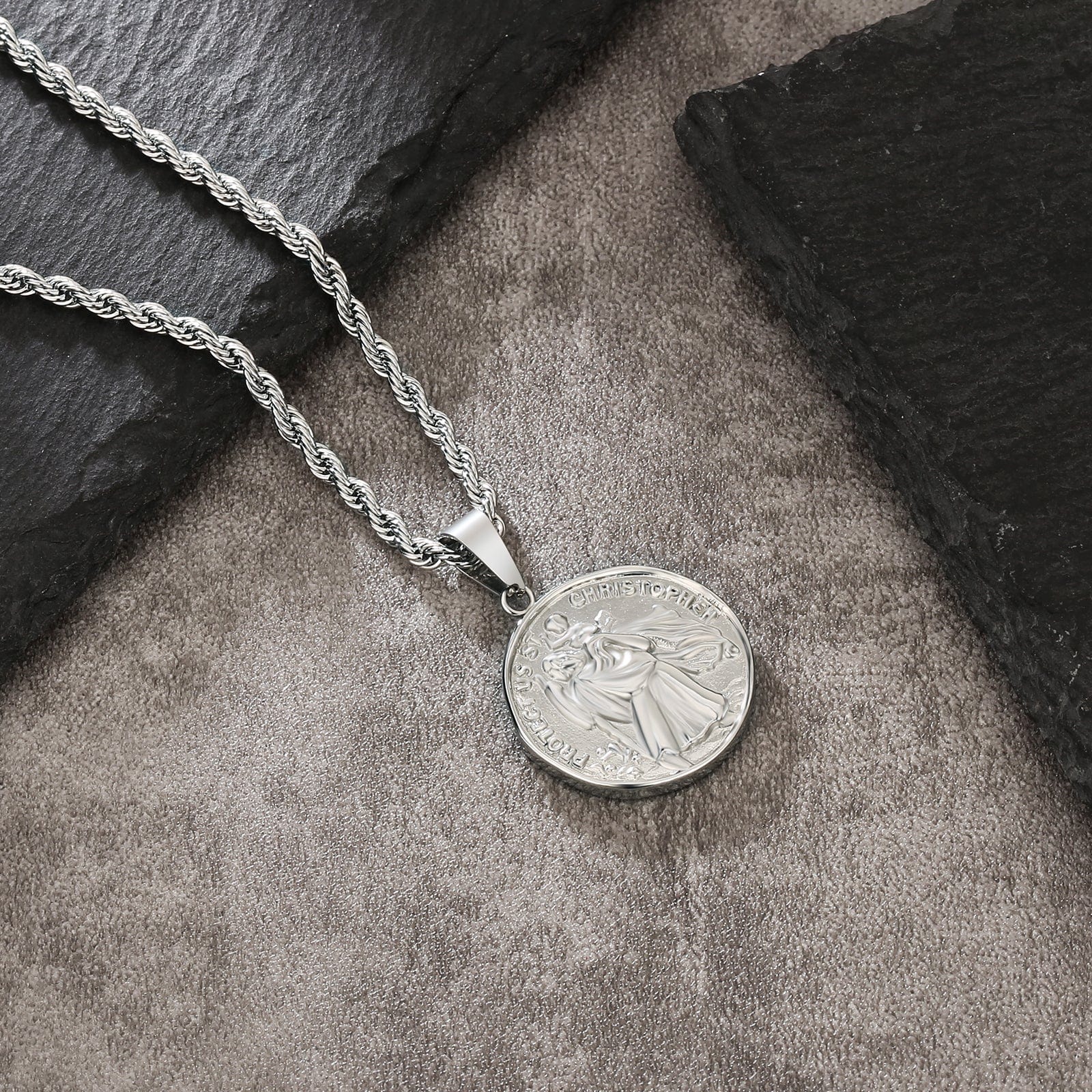 St. Christopher Pendant | Silver