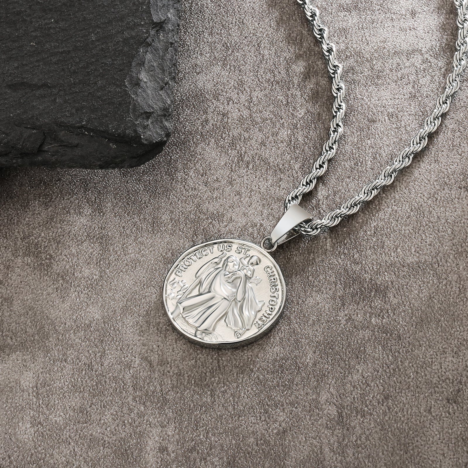 St. Christopher Pendant | Silver