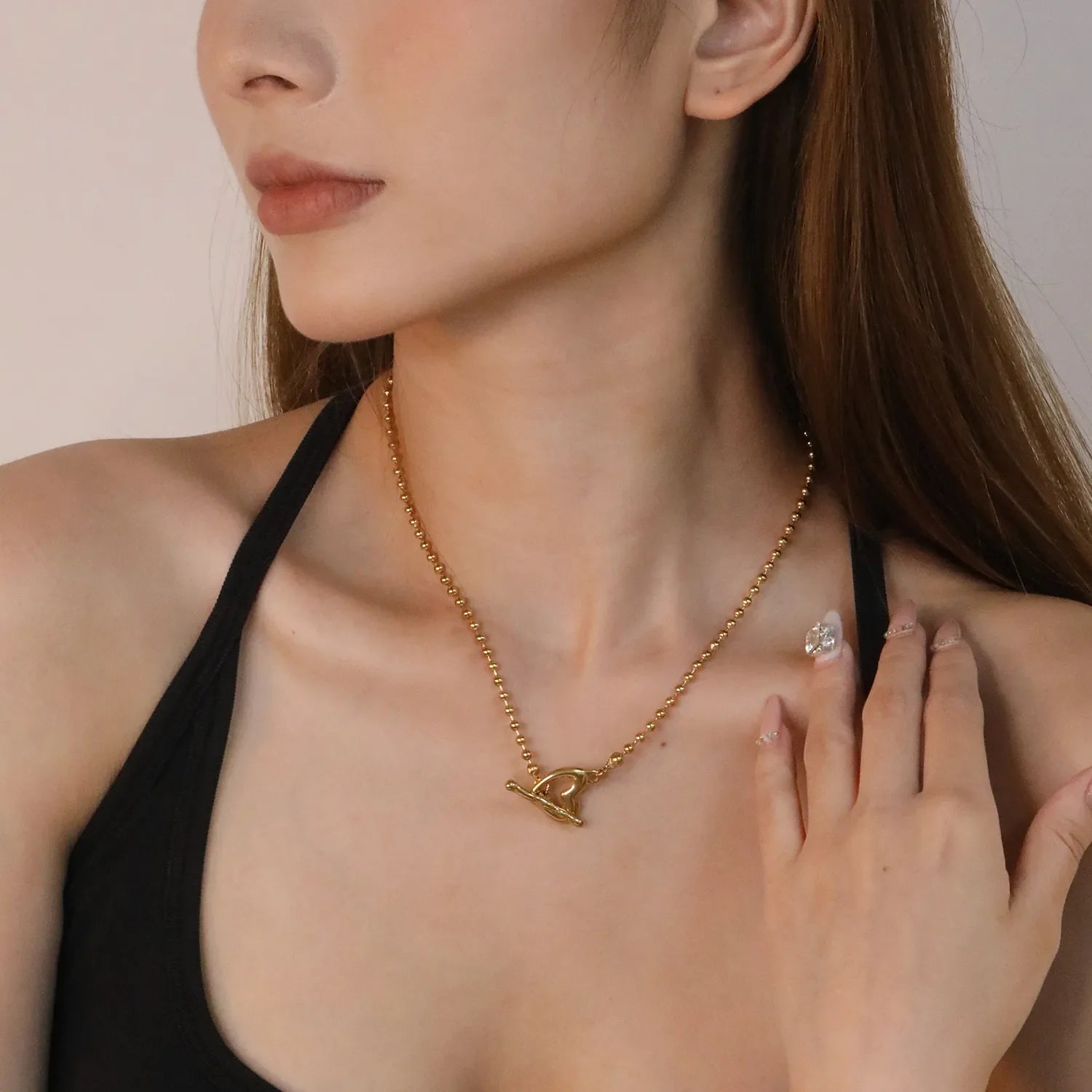 Sia Heart Necklace