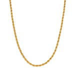 BLYNG Rope Chain Necklace – 6mm - Gold