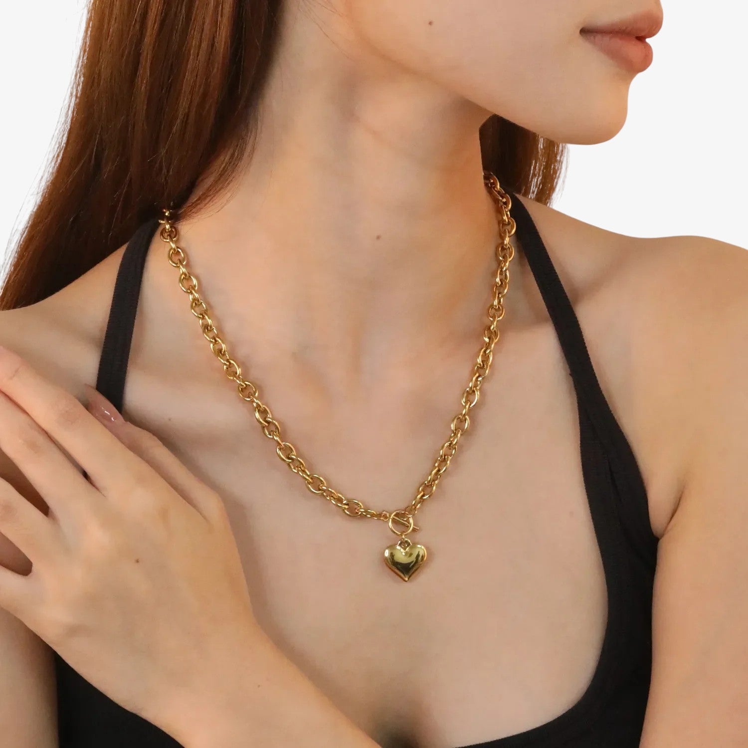 Vivica Heart Necklace