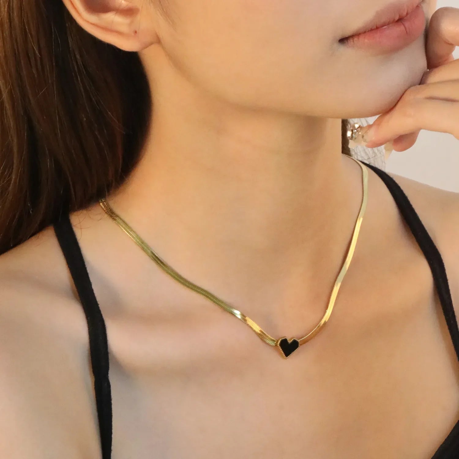 Amie Heart Necklace