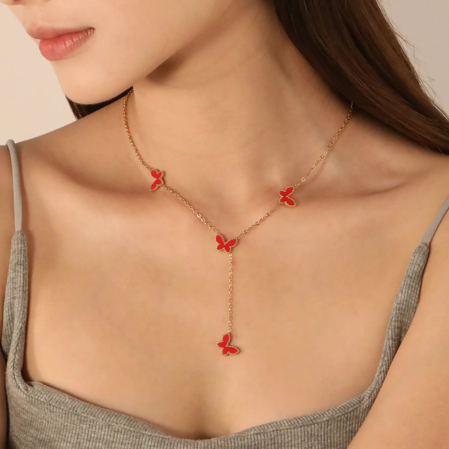 Alma Butterfly Necklace