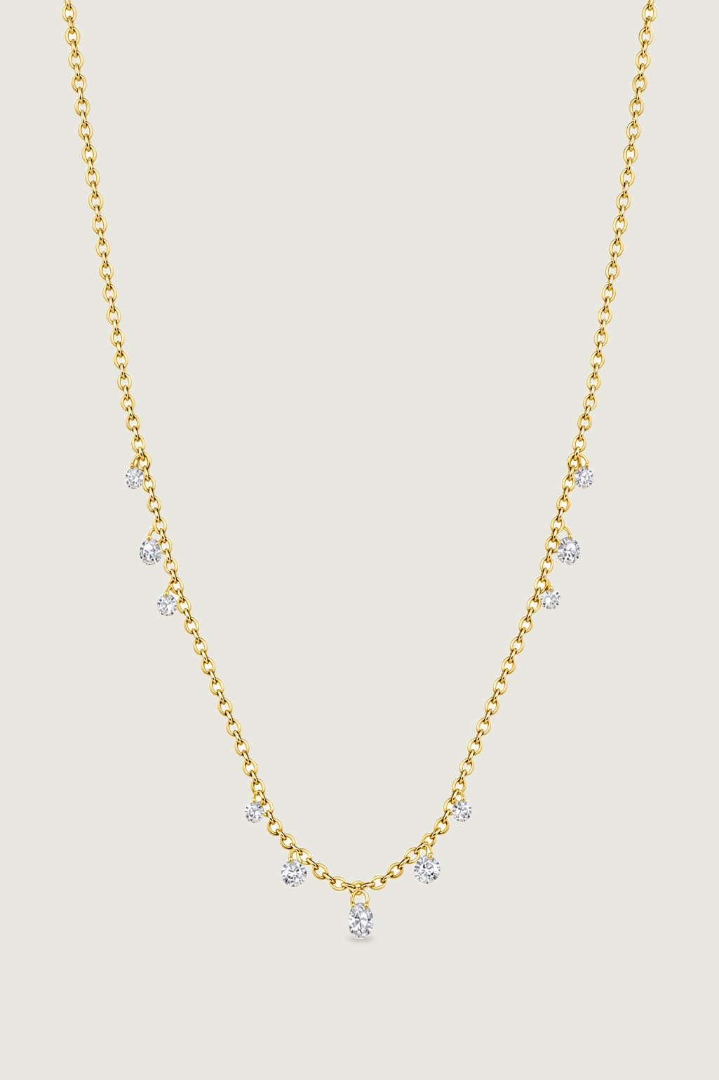 Siva Solitaire Necklace