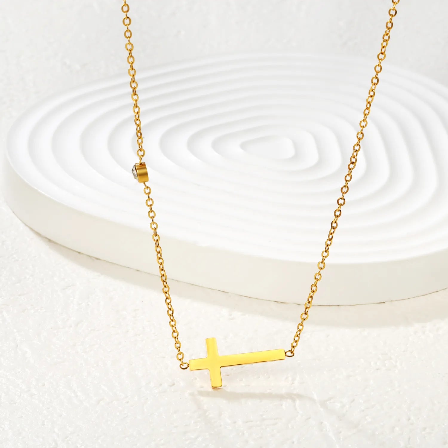 Louise Cross Necklace