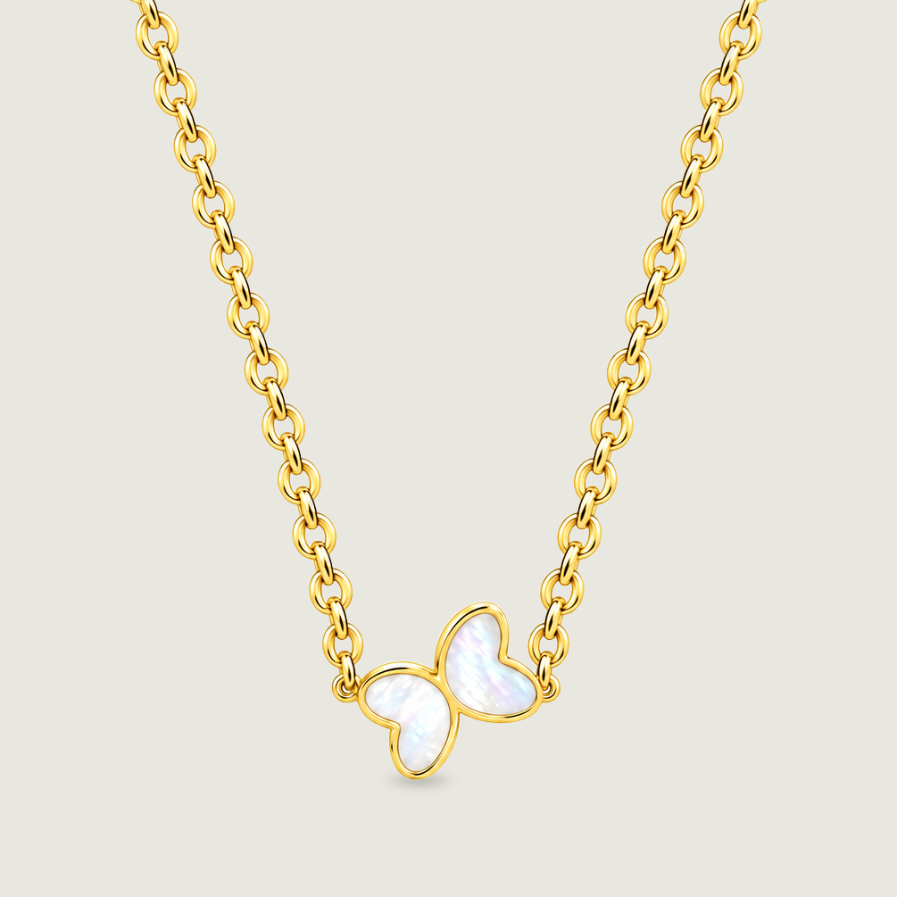 Vela Butterfly Necklace