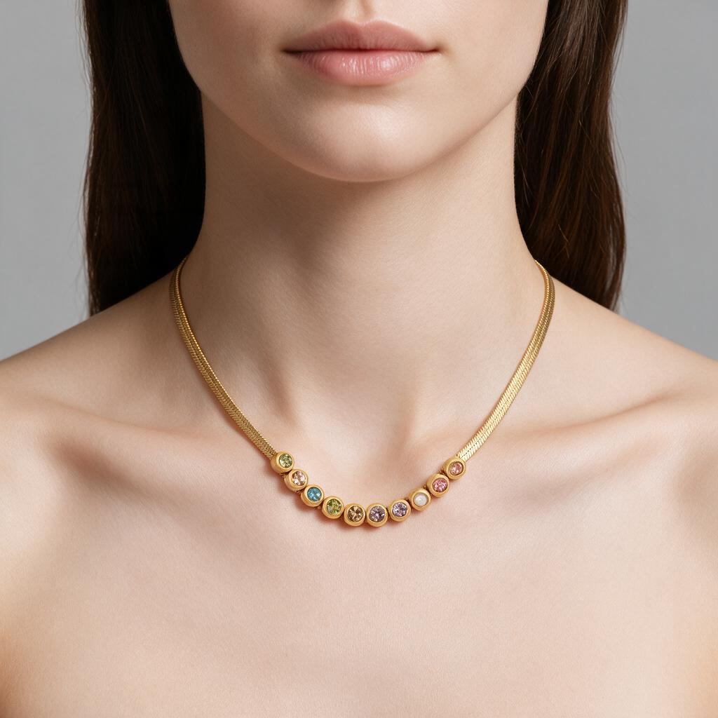Vira Rainbow Necklace