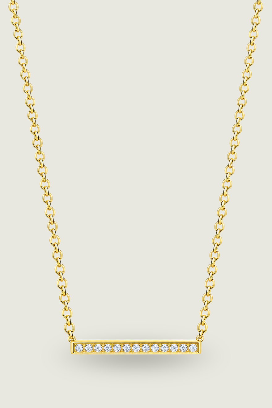 Noor Solitaire Necklace
