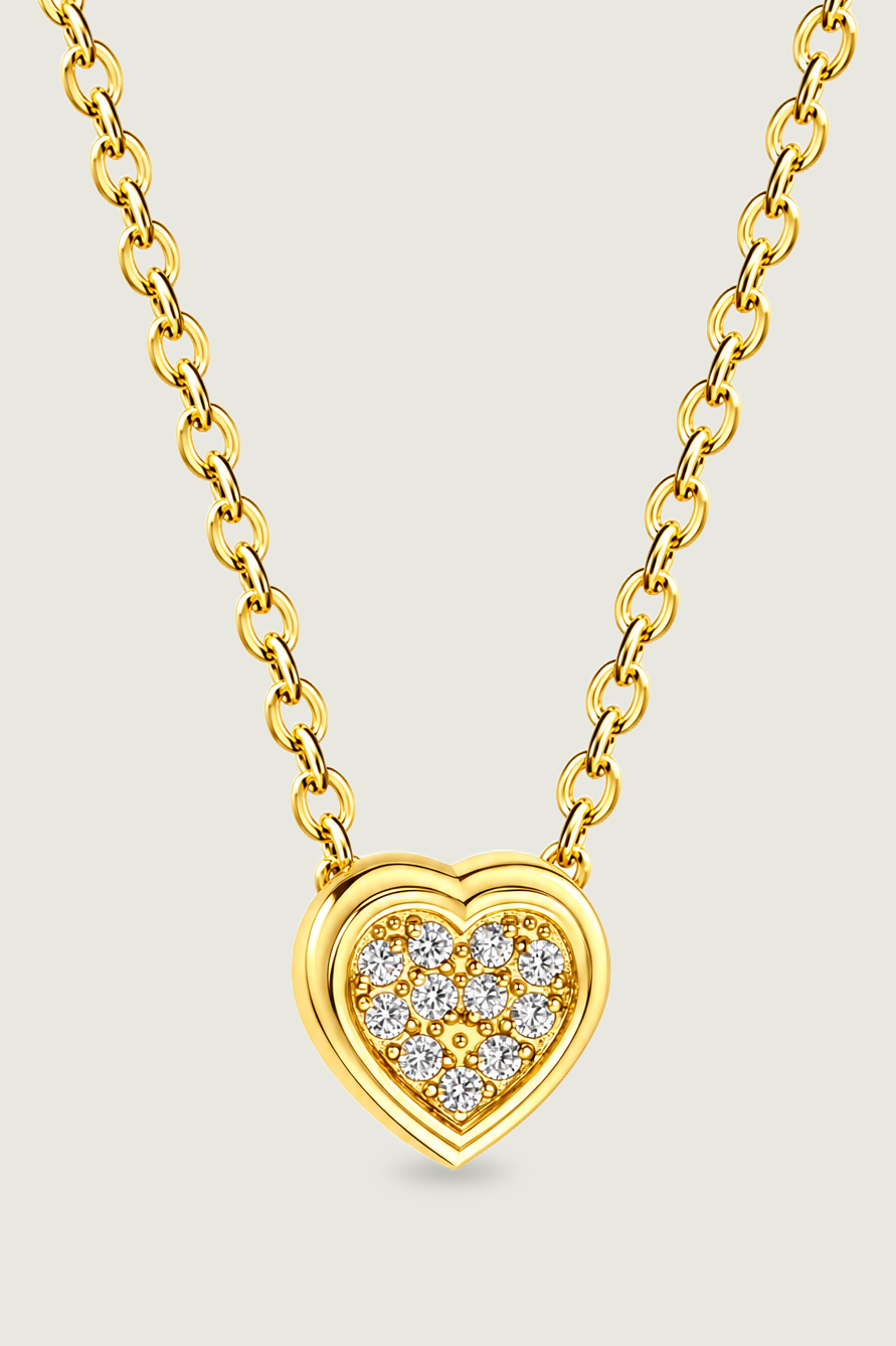 Rumi Heart Necklace