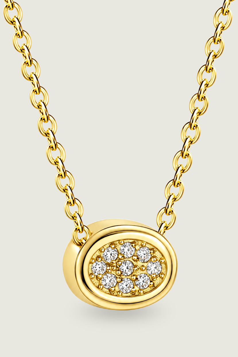 Sena Solitaire Necklace