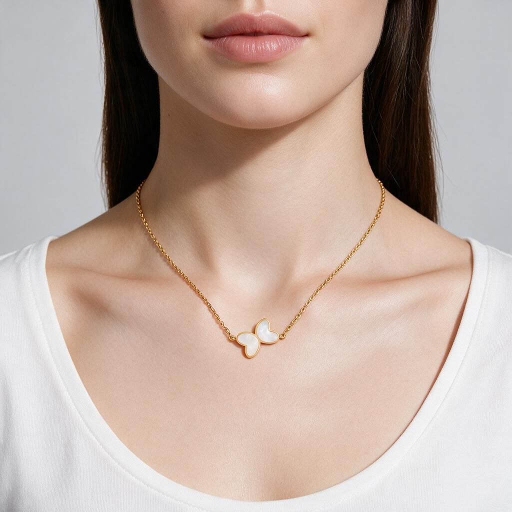 Vela Butterfly Necklace