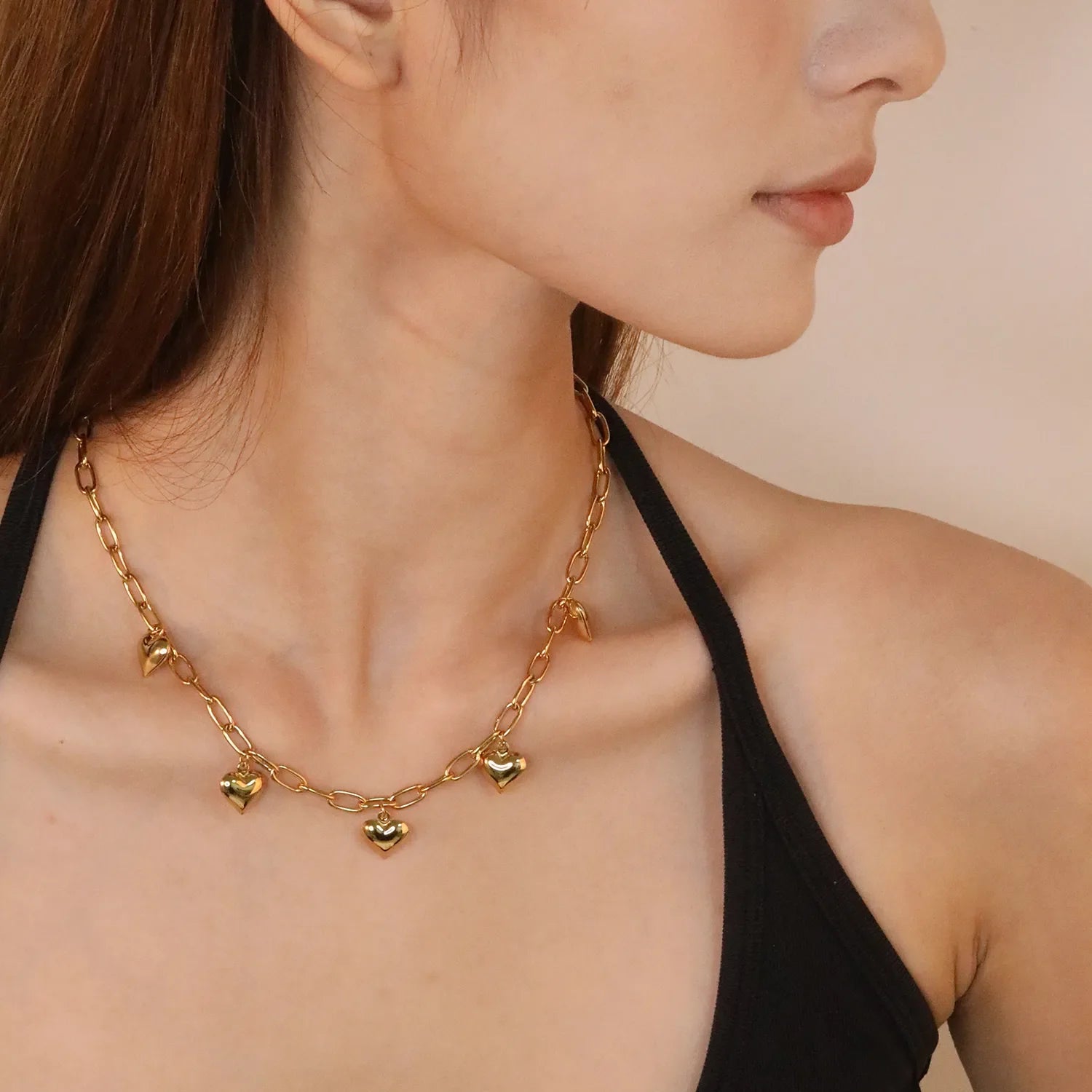 Neve Heart Necklace