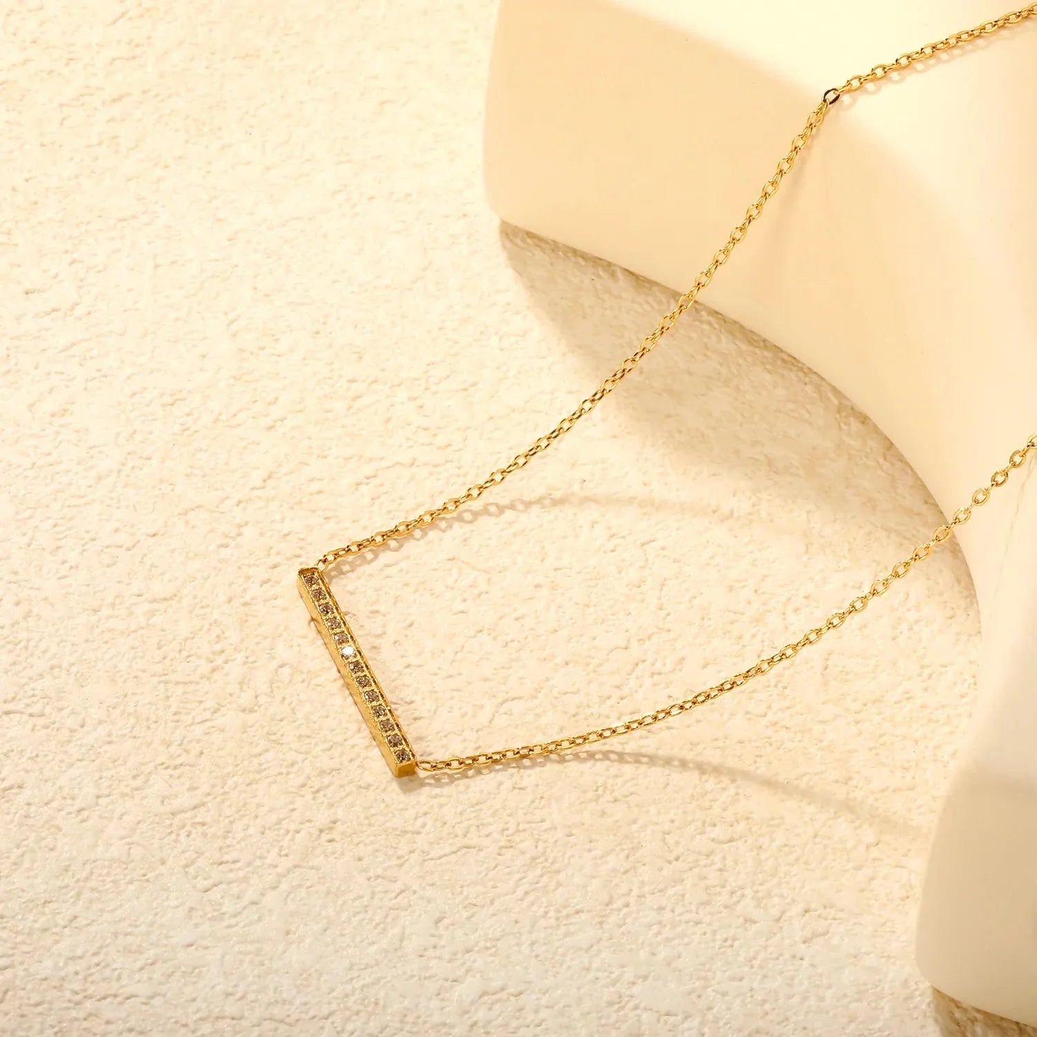 Noor Solitaire Necklace