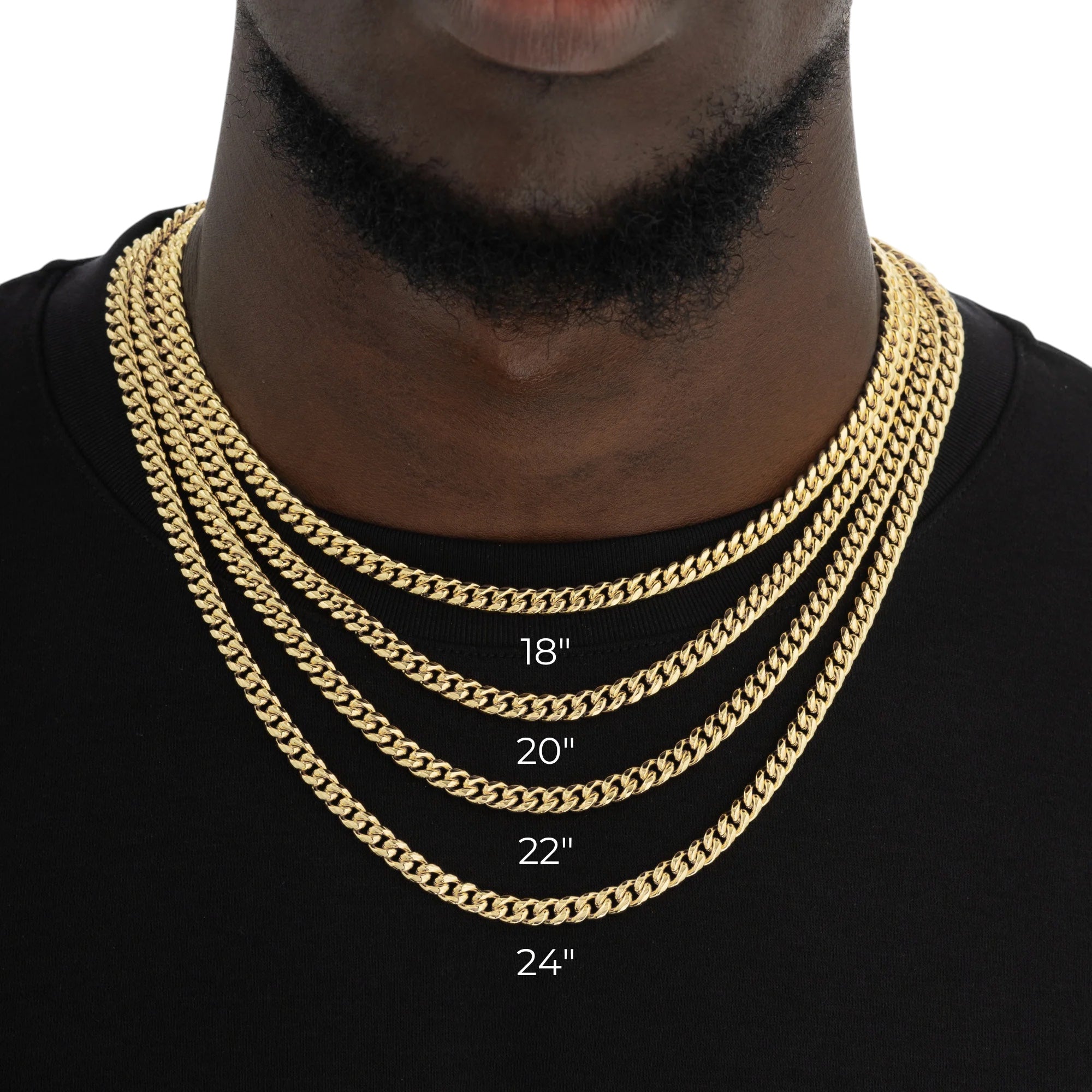 7MM Cuban Chain  | Gold