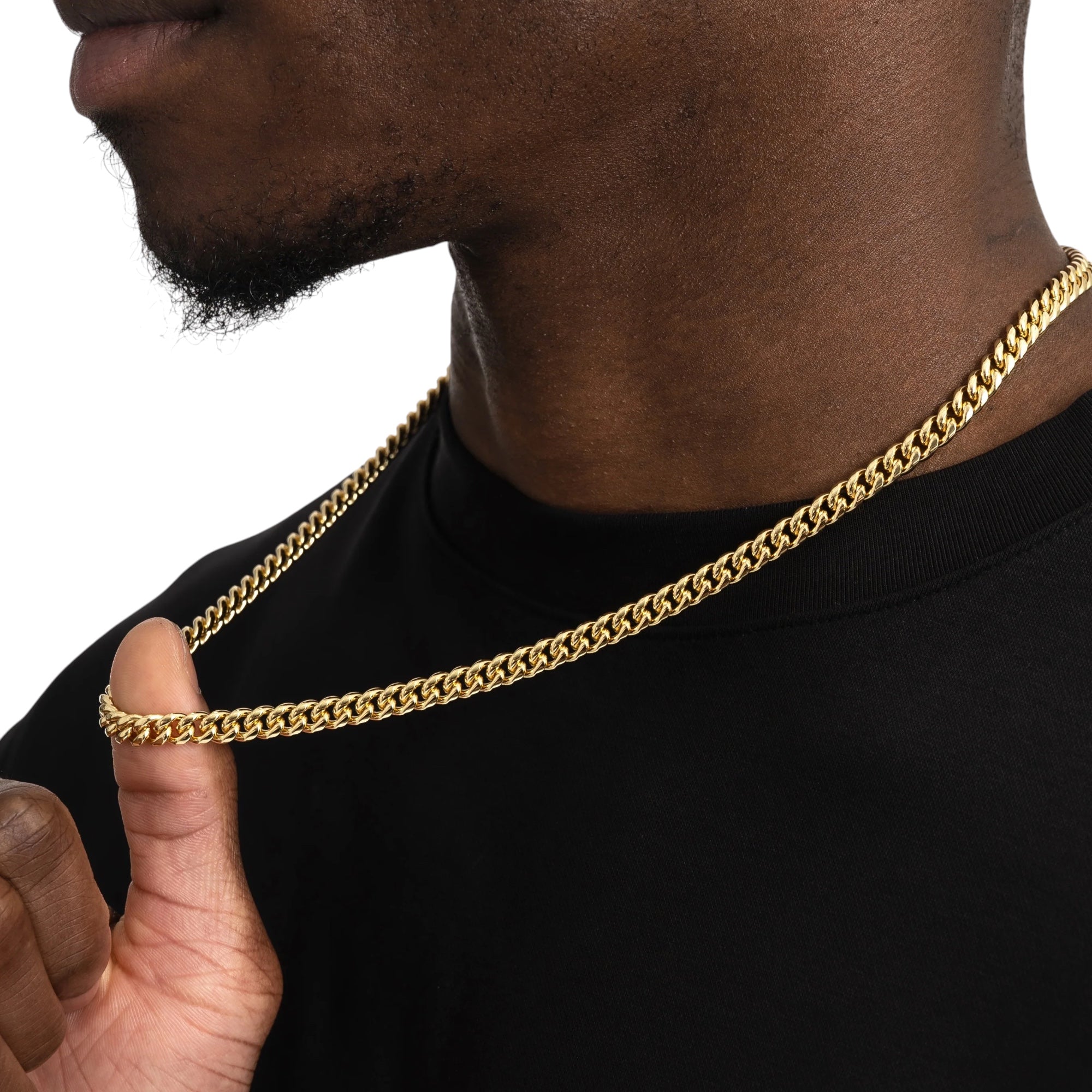 7MM Cuban Chain  | Gold