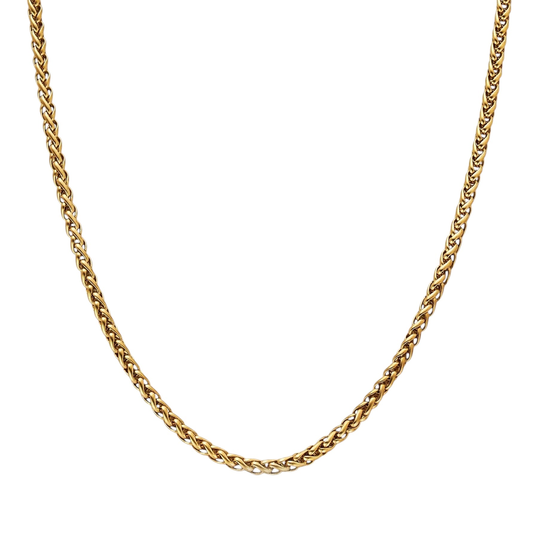 4MM Wheat Chain | Gold