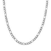 5MM Figaro Chain | Silver