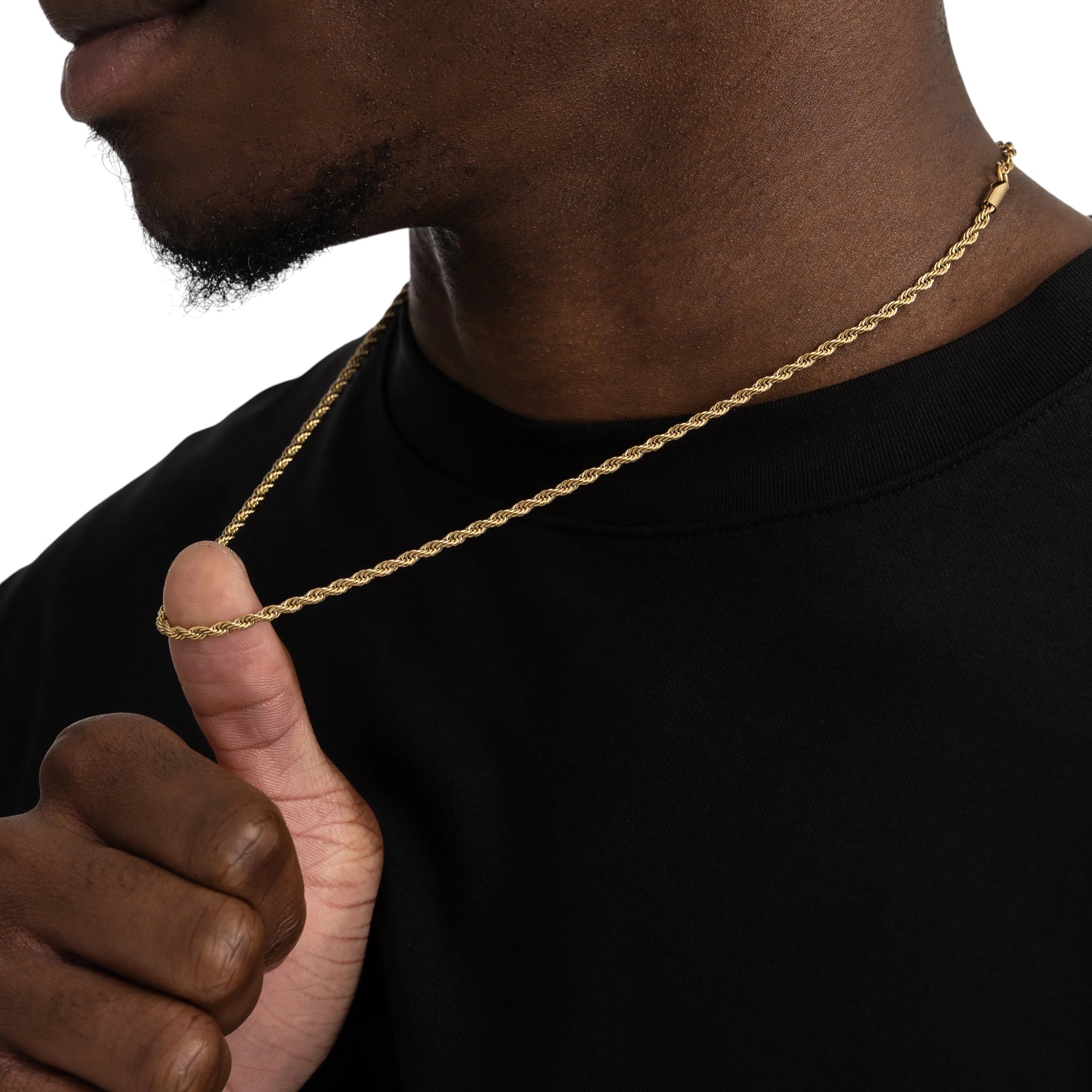 3MM Rope Chain | Gold