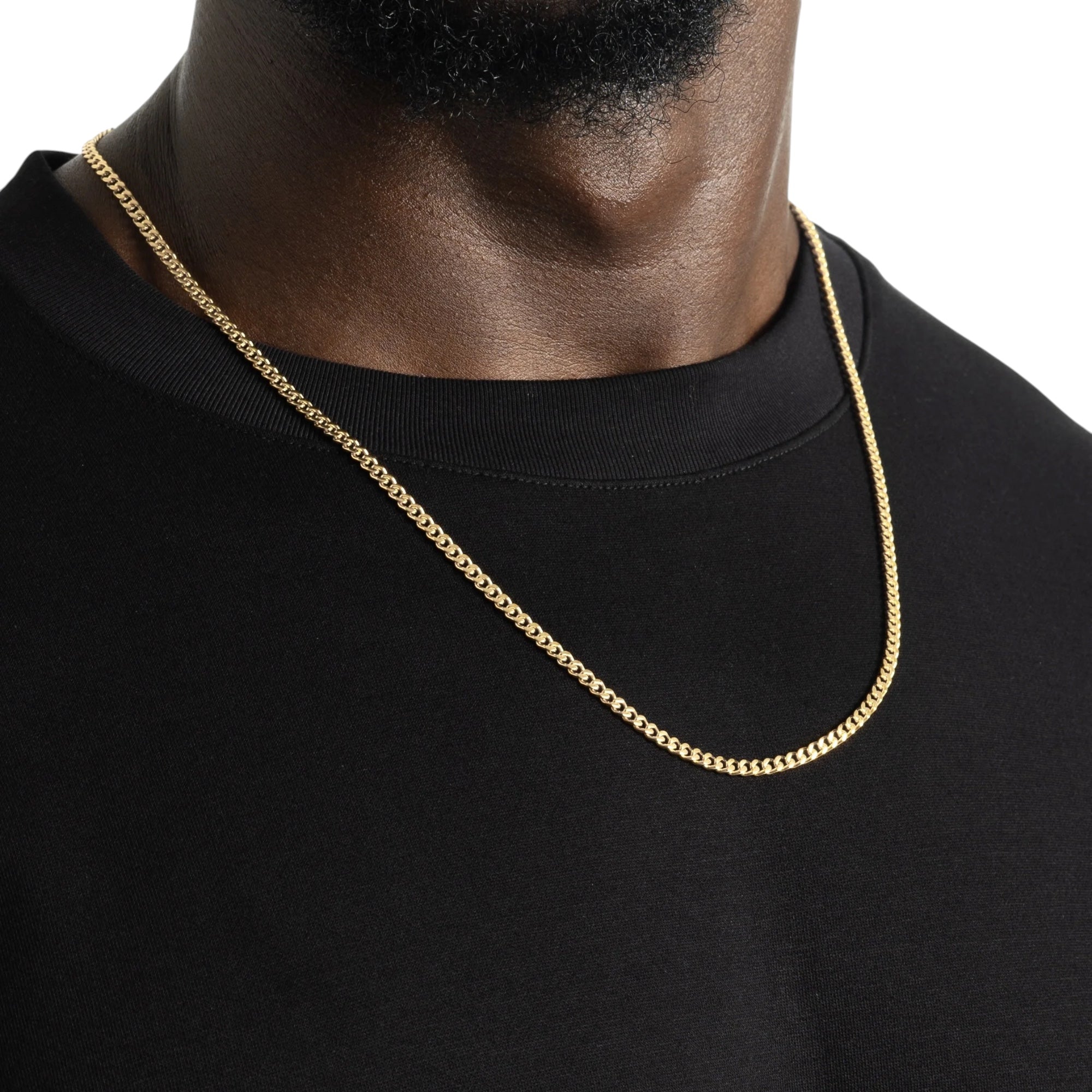 3MM Cuban Chain | Gold