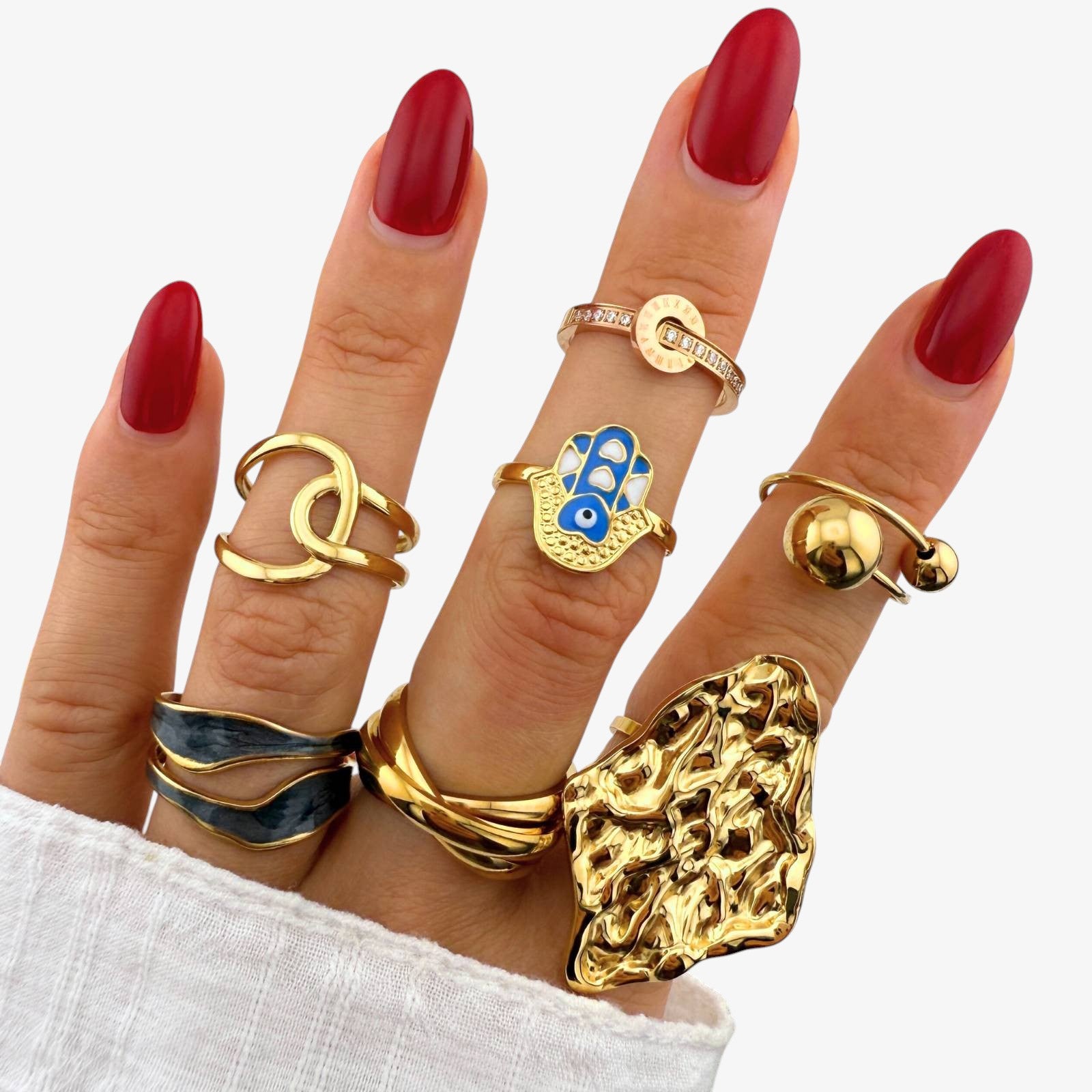 Evangeline Sphere Ring