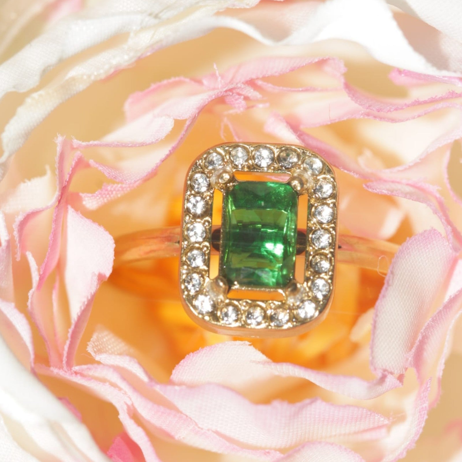 Genevieve Emerald Ring